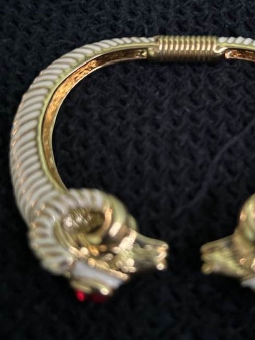 Kenneth Jay Lane Ram's Head Bracelet